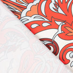 Satén Spandex Cachemire Coral - Ribes y Casals