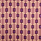 Satén Spandex Geométrico Magenta - Ribes y Casals