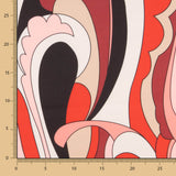 Satén Spandex Ondas Coral - Ribes y Casals