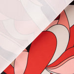 Satén Spandex Ondas Coral - Ribes y Casals