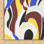 Satén Spandex Ondas Lima - Ribes y Casals