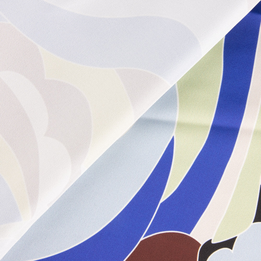 Satén Spandex Ondas Lima - Ribes y Casals