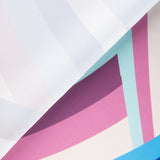 Satén Spandex Rayados Azul - Ribes y Casals