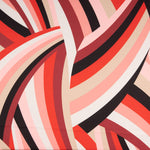 Satén Spandex Rayados Coral - Ribes y Casals