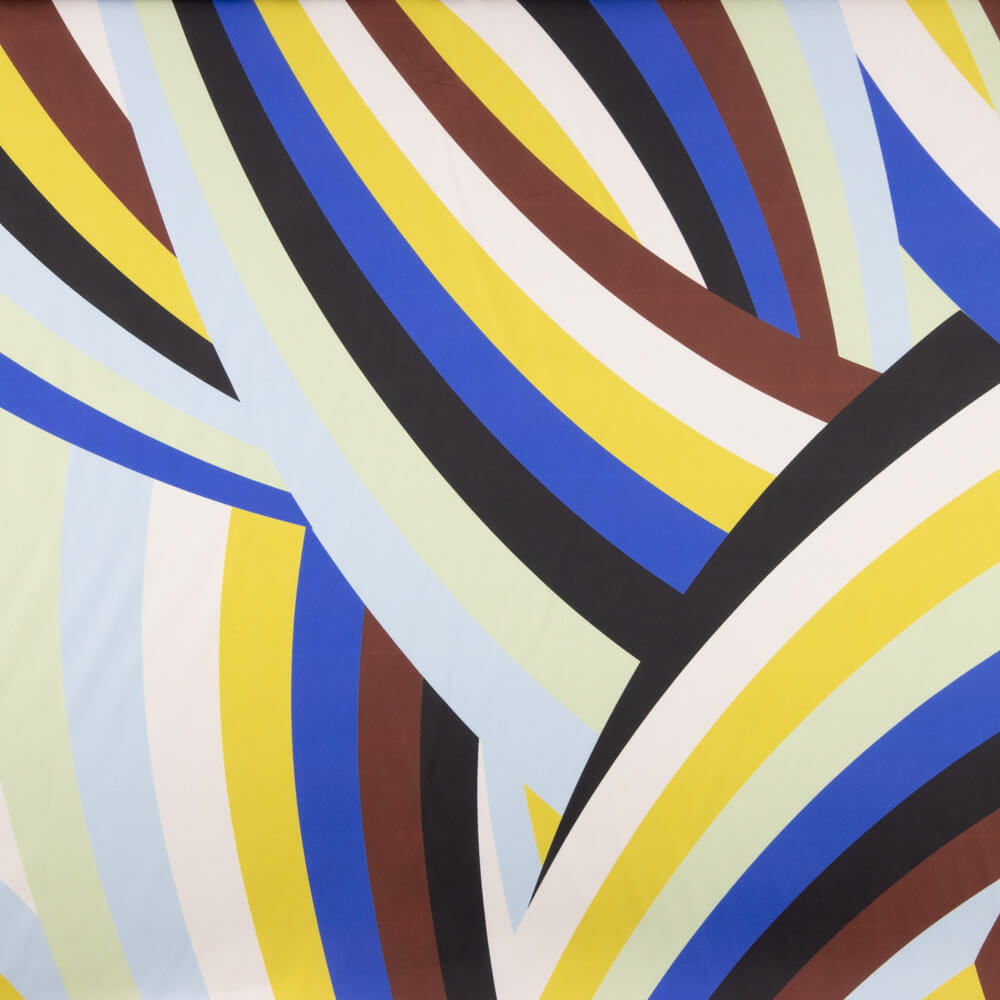 Satén Spandex Rayados Lima - Ribes y Casals