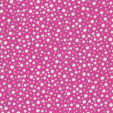 Satén Algodón Lunas Fucsia - Ribes y Casals