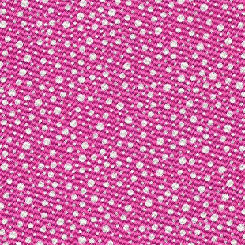 Satén Algodón Lunas Fucsia - Ribes y Casals
