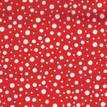 Satén Algodon Lunas Rojo - Ribes y Casals