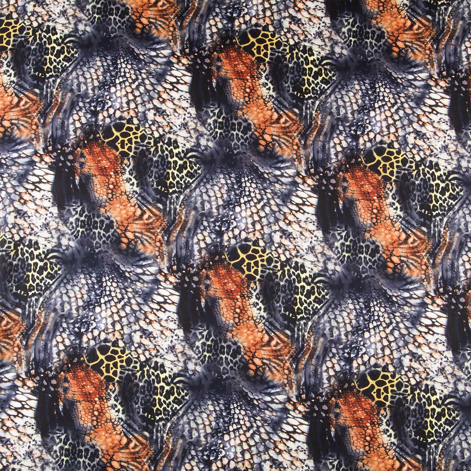 Satén Animal Print Cobre - Ribes y Casals
