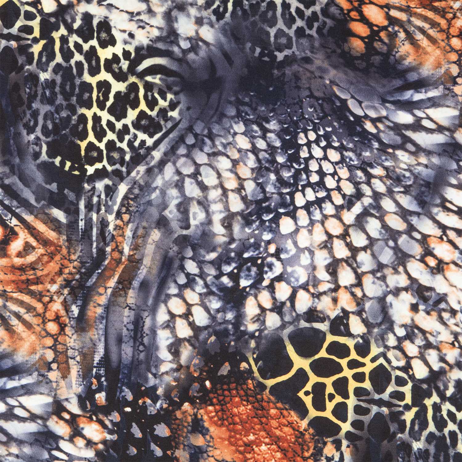 Satén Animal Print Cobre - Ribes y Casals