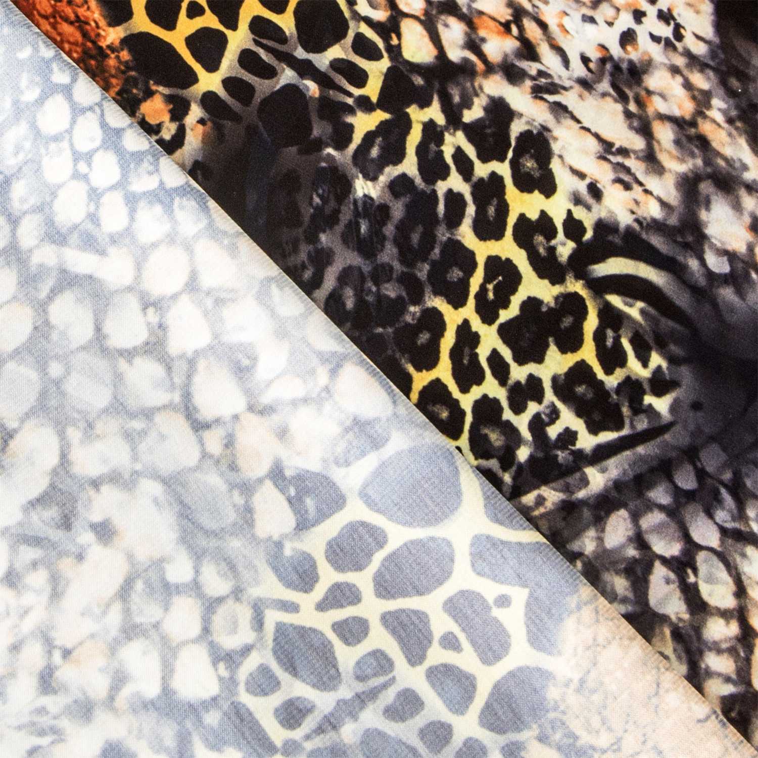 Satén Animal Print Cobre - Ribes y Casals