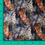 Satén Animal Print Cobre - Ribes y Casals