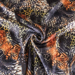 Satén Animal Print Cobre - Ribes y Casals