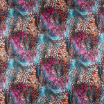 Satén Animal Print Lila - Ribes y Casals
