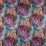 Satén Animal Print Lila - Ribes y Casals