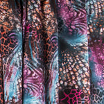 Satén Animal Print Lila - Ribes y Casals