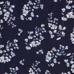 Satén Bouquet Azul Marino - Ribes y Casals