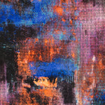 Satén Digital Abstract Naranja - Ribes y Casals