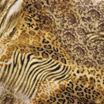 Satén Estampado Leopardo Mix - Ribes y Casals