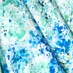 Satén Kimono Liberty Azul - Ribes y Casals