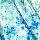 Satén Kimono Liberty Azul - Ribes y Casals