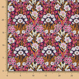 Satén Liberty London Bouquet Fucsia - Ribes y Casals
