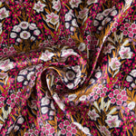 Satén Liberty London Bouquet Fucsia - Ribes y Casals
