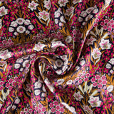 Satén Liberty London Bouquet Fucsia - Ribes y Casals