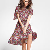 Satén Liberty London Bouquet Fucsia - Ribes y Casals