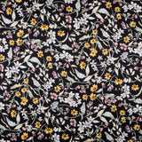 Satén Liberty London Forest Negro - Ribes y Casals