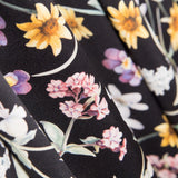 Satén Liberty London Forest Negro - Ribes y Casals