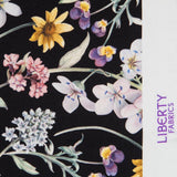 Satén Liberty London Forest Negro - Ribes y Casals
