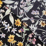 Satén Liberty London Forest Negro - Ribes y Casals