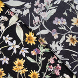 Satén Liberty London Forest Negro - Ribes y Casals