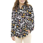 Satén Liberty London Forest Negro - Ribes y Casals