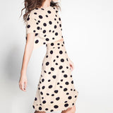 Satén Lunares Crema - Ribes y Casals