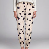 Satén Lunares Crema - Ribes y Casals