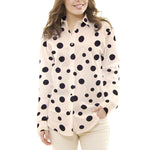 Satén Lunares Crema - Ribes y Casals