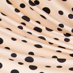 Satén Lunares Crema - Ribes y Casals