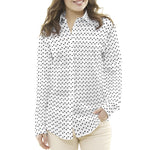 Satén Lunares Fondo Blanco - Ribes y Casals