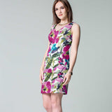 Satén Lúrex Floral Buganvilla - Ribes y Casals