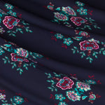 Satén Manila Azul Marino - Ribes y Casals