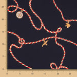 Satén Marine Azul Noche - Ribes y Casals