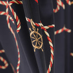 Satén Marine Azul Noche - Ribes y Casals