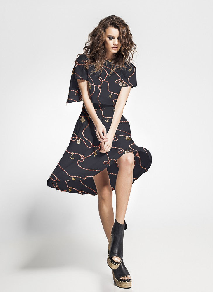 Satén Marine Azul Noche - Ribes y Casals