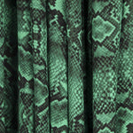 Satén Mate Snake Verde - Ribes y Casals