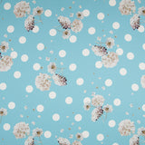 Satén Moda Biznaga Azul - Ribes y Casals