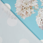 Satén Moda Biznaga Azul - Ribes y Casals