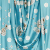 Satén Moda Biznaga Azul - Ribes y Casals