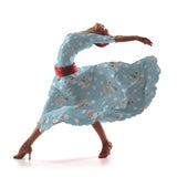 Satén Moda Biznaga Azul - Ribes y Casals